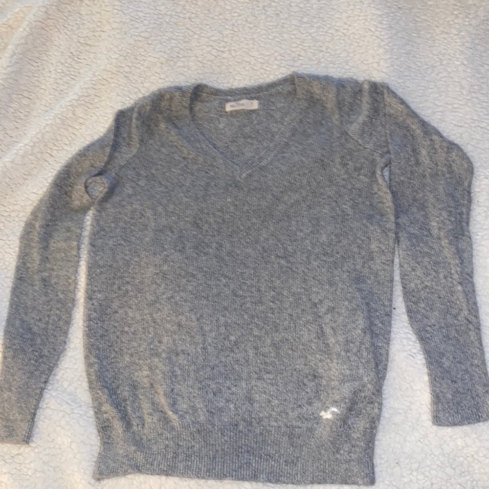 Hollister size small grey sweater